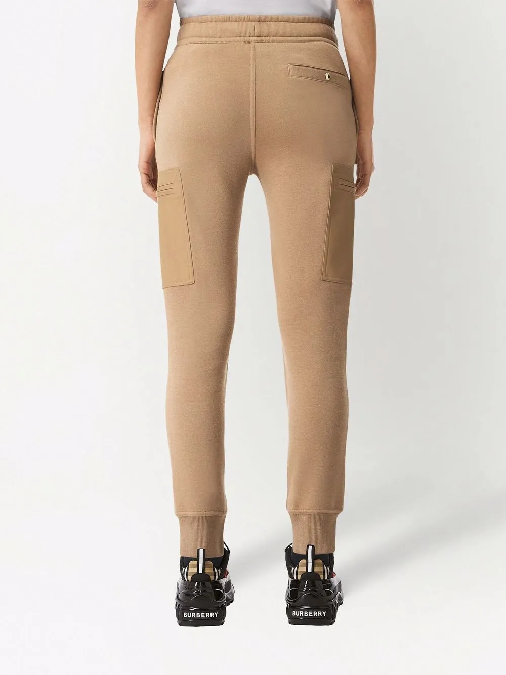 фото Burberry спортивные брюки с вышитым логотипом