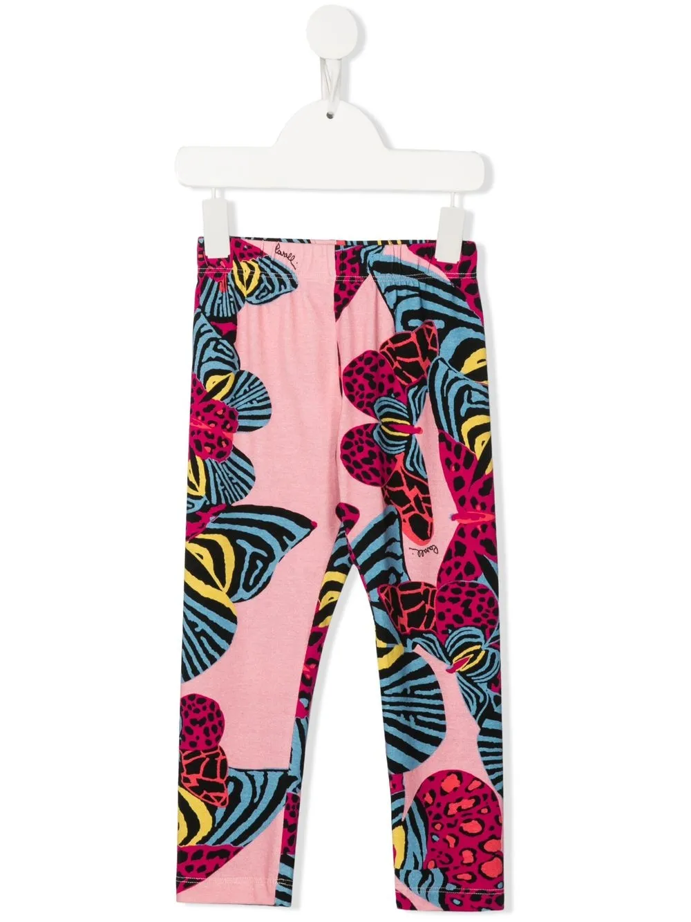 Roberto Cavalli Junior pantalones con estampado gráfico - MT026