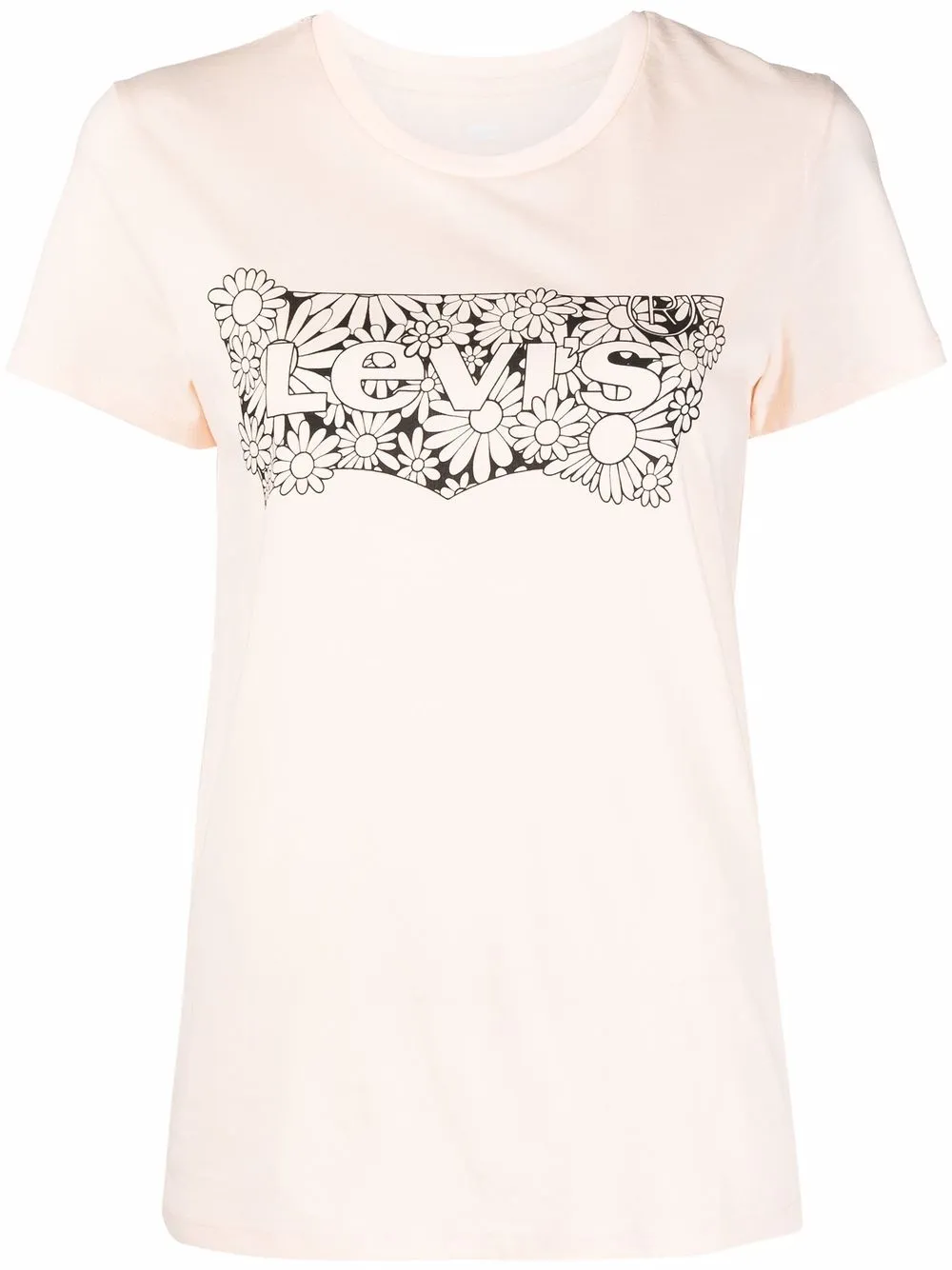 Levi's logo-print T-shirt - Pink