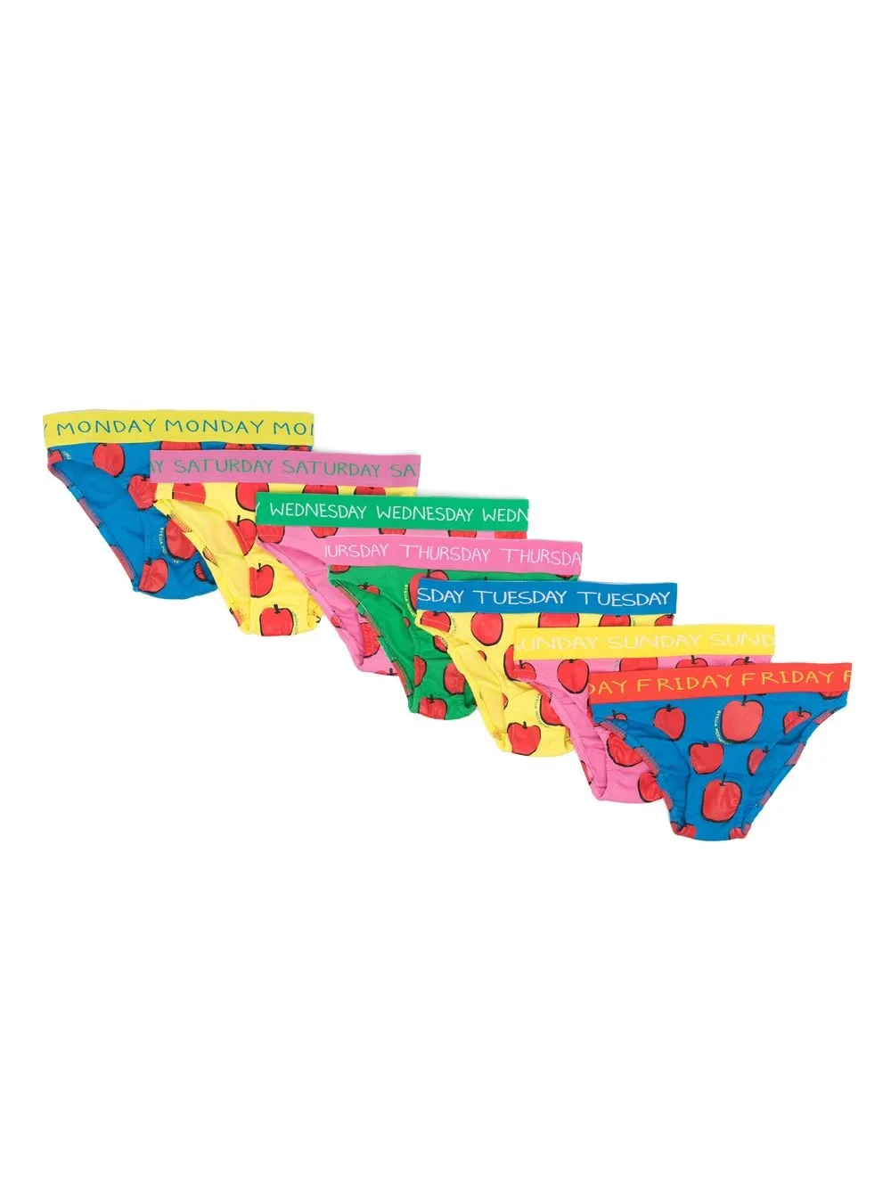 Stella McCartney Kids pack de tres piezas de ropa interior con estampado gráfico - Azul
Stella McCartney Kids pack de tres piezas de ropa interior con estampado gráfico - Azul