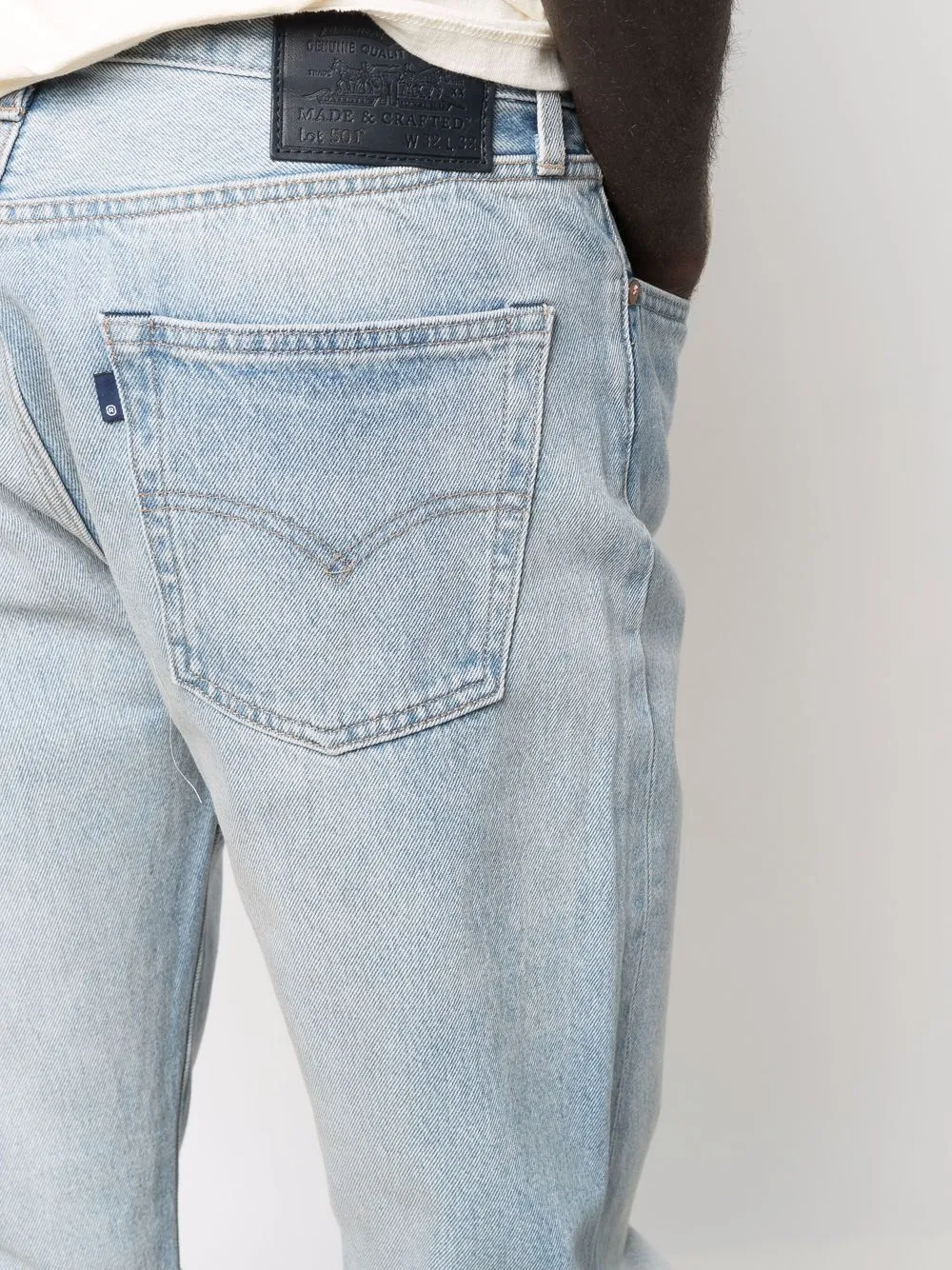 фото Levi's: made & crafted прямые джинсы с эффектом потертости