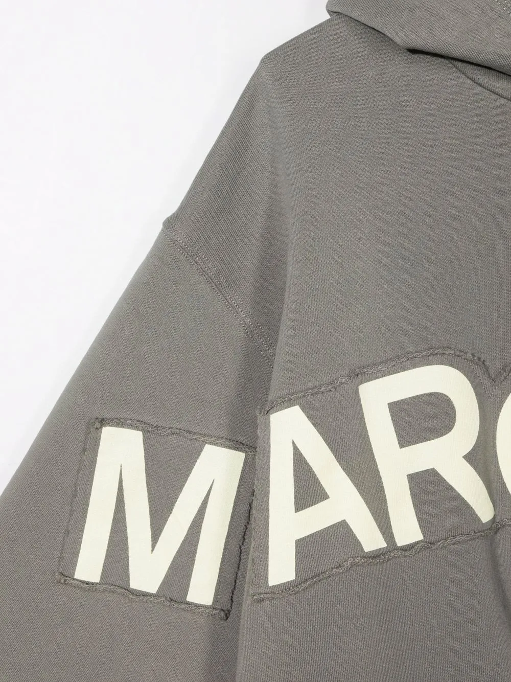 фото Mm6 maison margiela kids худи оверсайз с логотипом