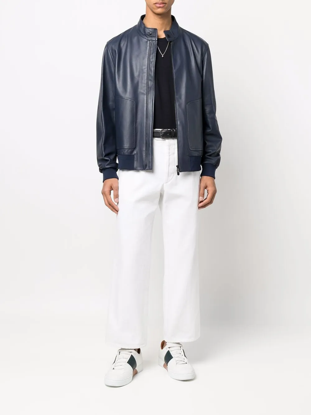 фото Z zegna куртка с круглым вырезом