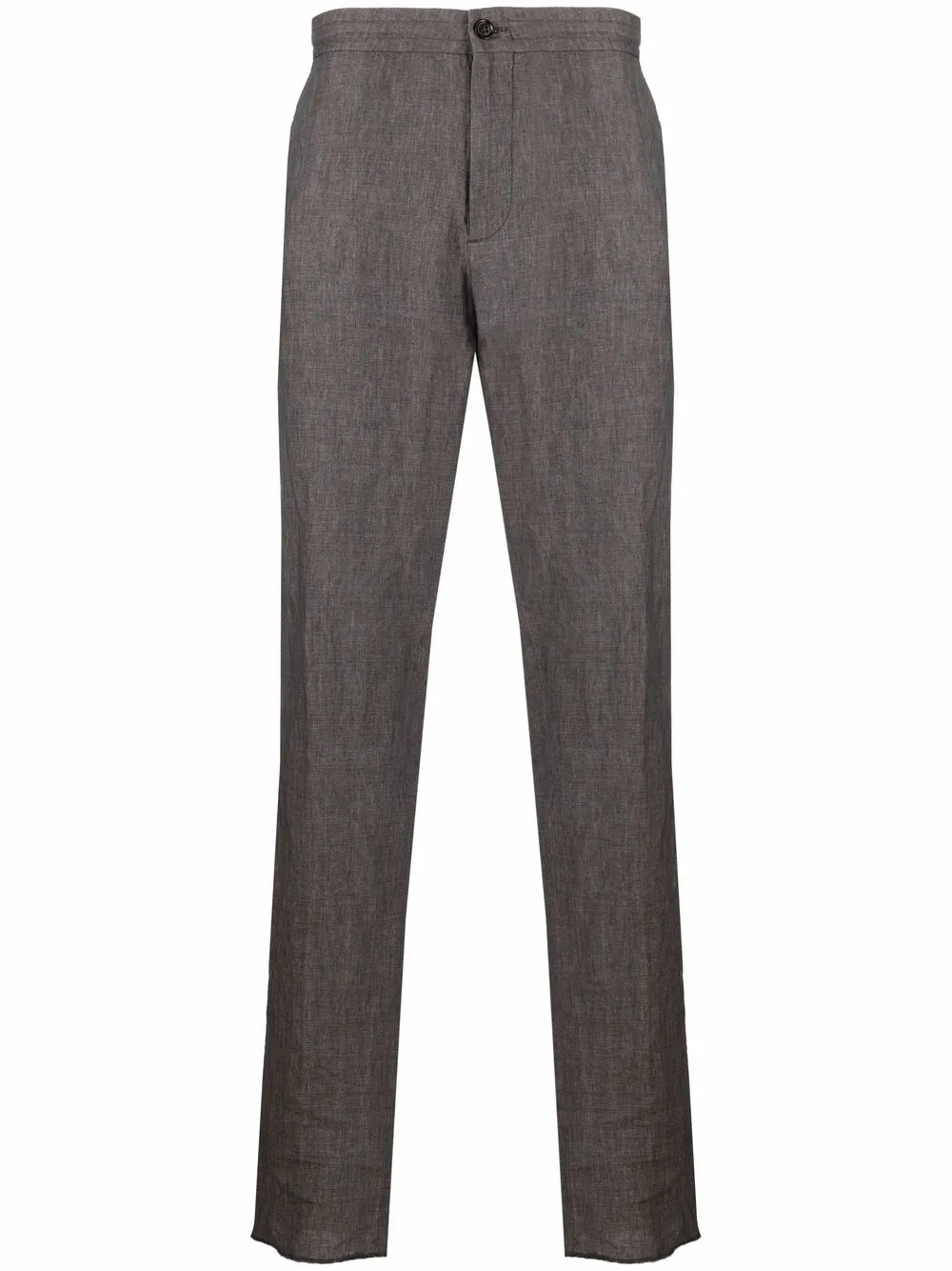 фото Ermenegildo zegna льняные брюки прямого кроя