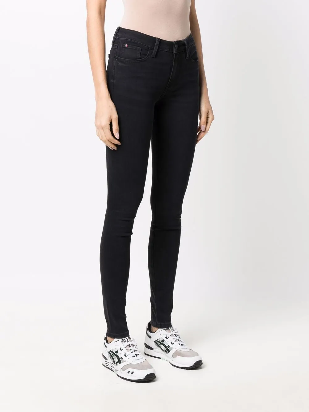 фото Tommy hilfiger джинсы скинни с завышенной талией