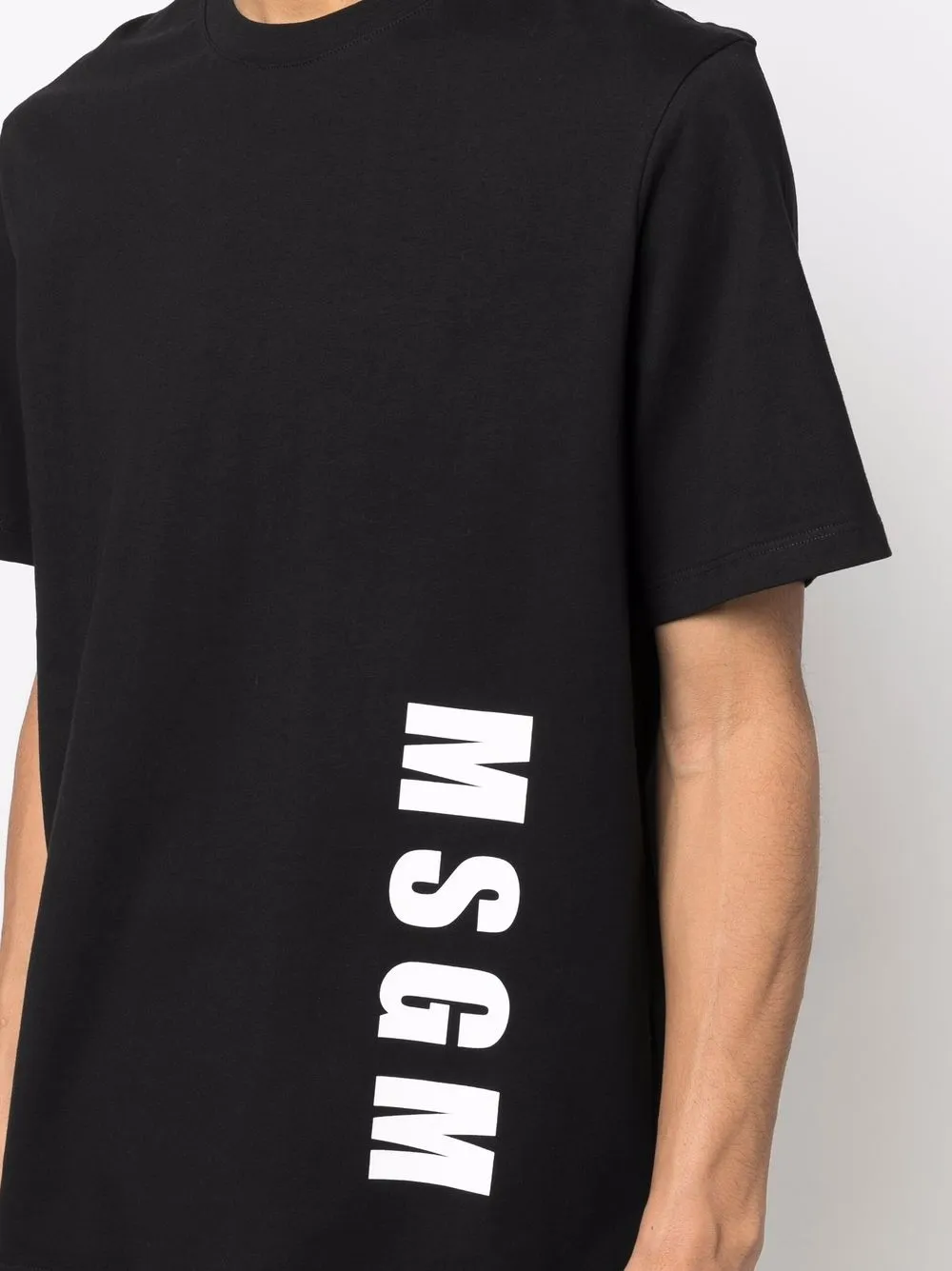 фото Msgm футболка с логотипом