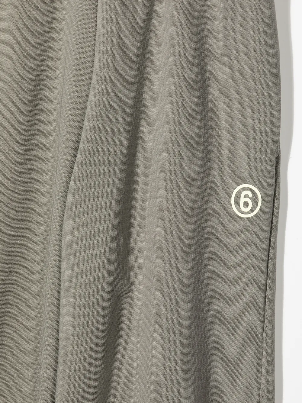 фото Mm6 maison margiela kids спортивные брюки с логотипом