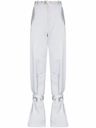 Dion Lee Belted Wide Leg Trousers Farfetch