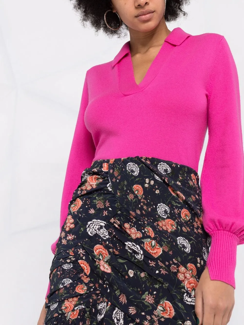 фото Dvf diane von furstenberg кашемировый топ