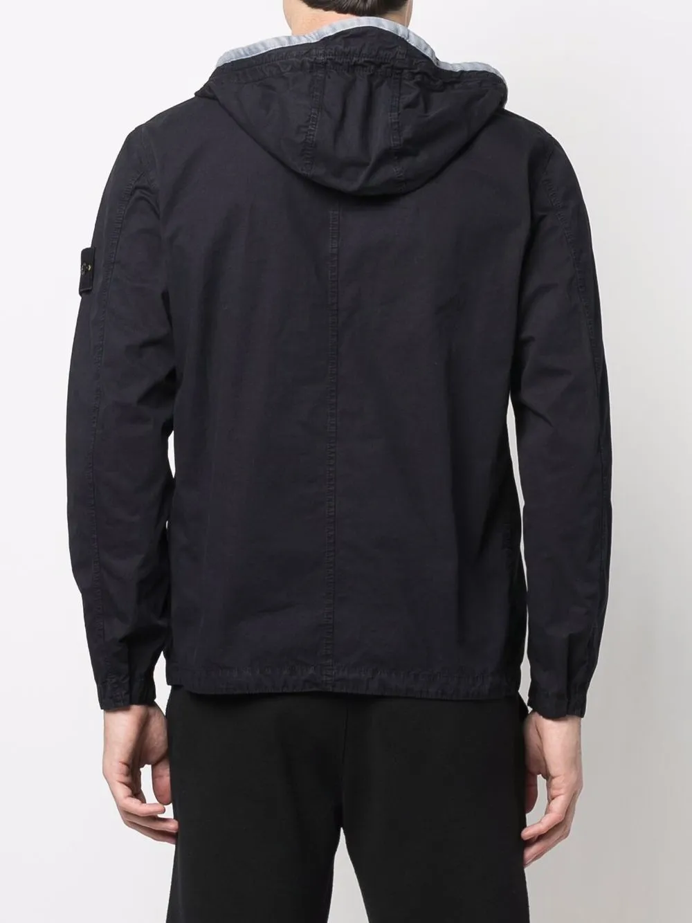 фото Stone island куртка с капюшоном и логотипом compass