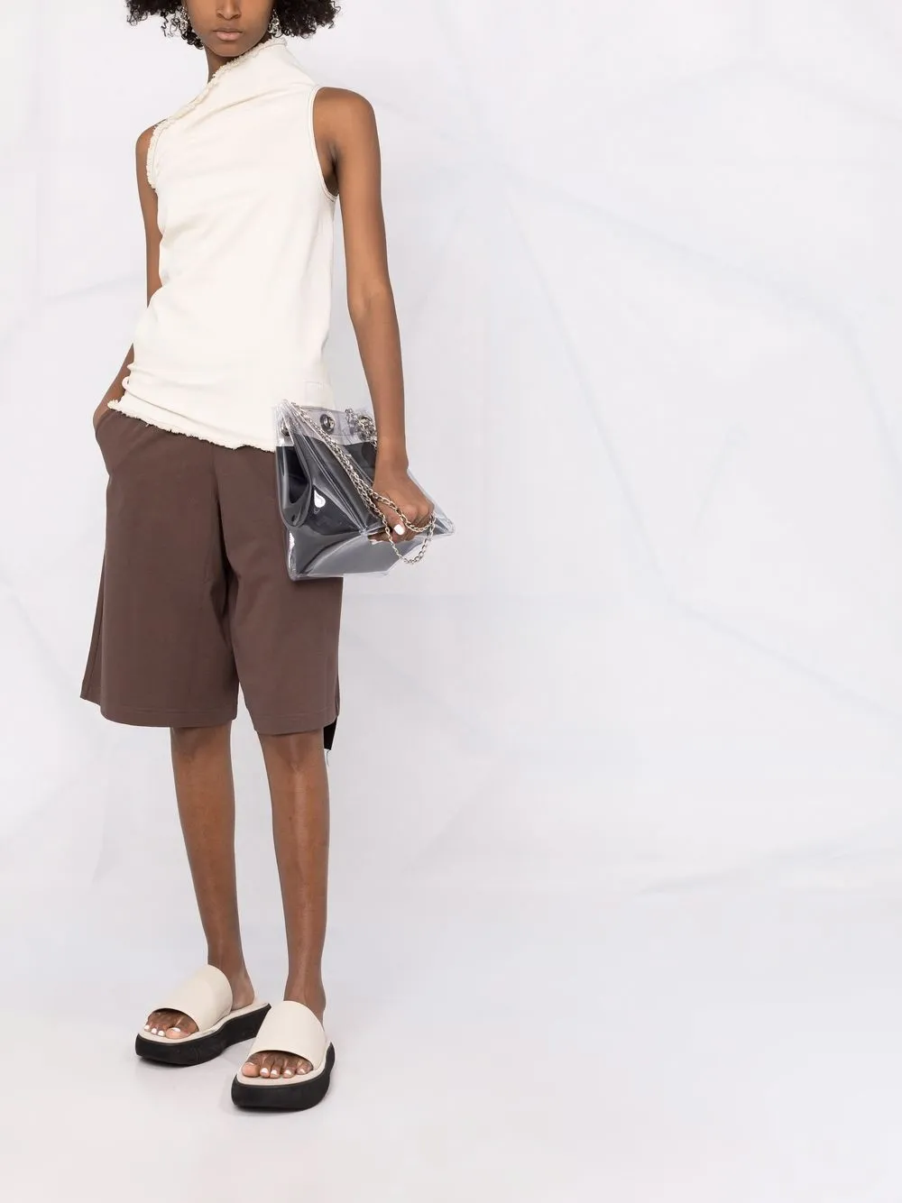 фото Rick owens drkshdw топ на одно плечо
