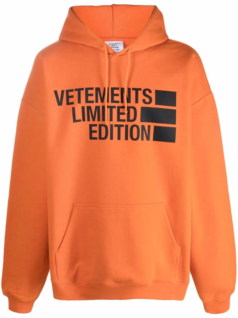 фото Vetements толстовка с логотипом