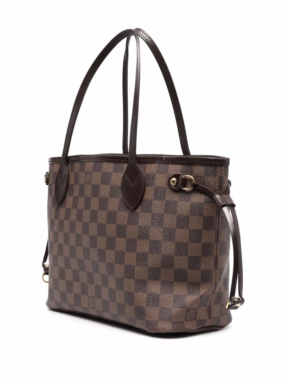 фото Louis vuitton сумка-тоут damier ebène neverfull gm 2008-го года
