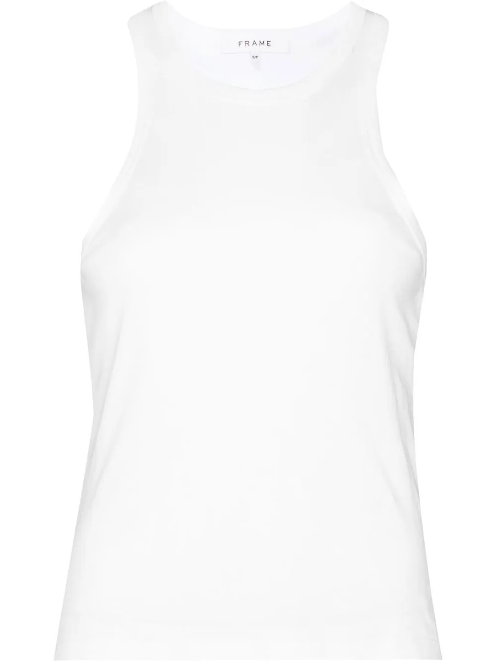 FRAME top sin mangas Ringer - Blanco
