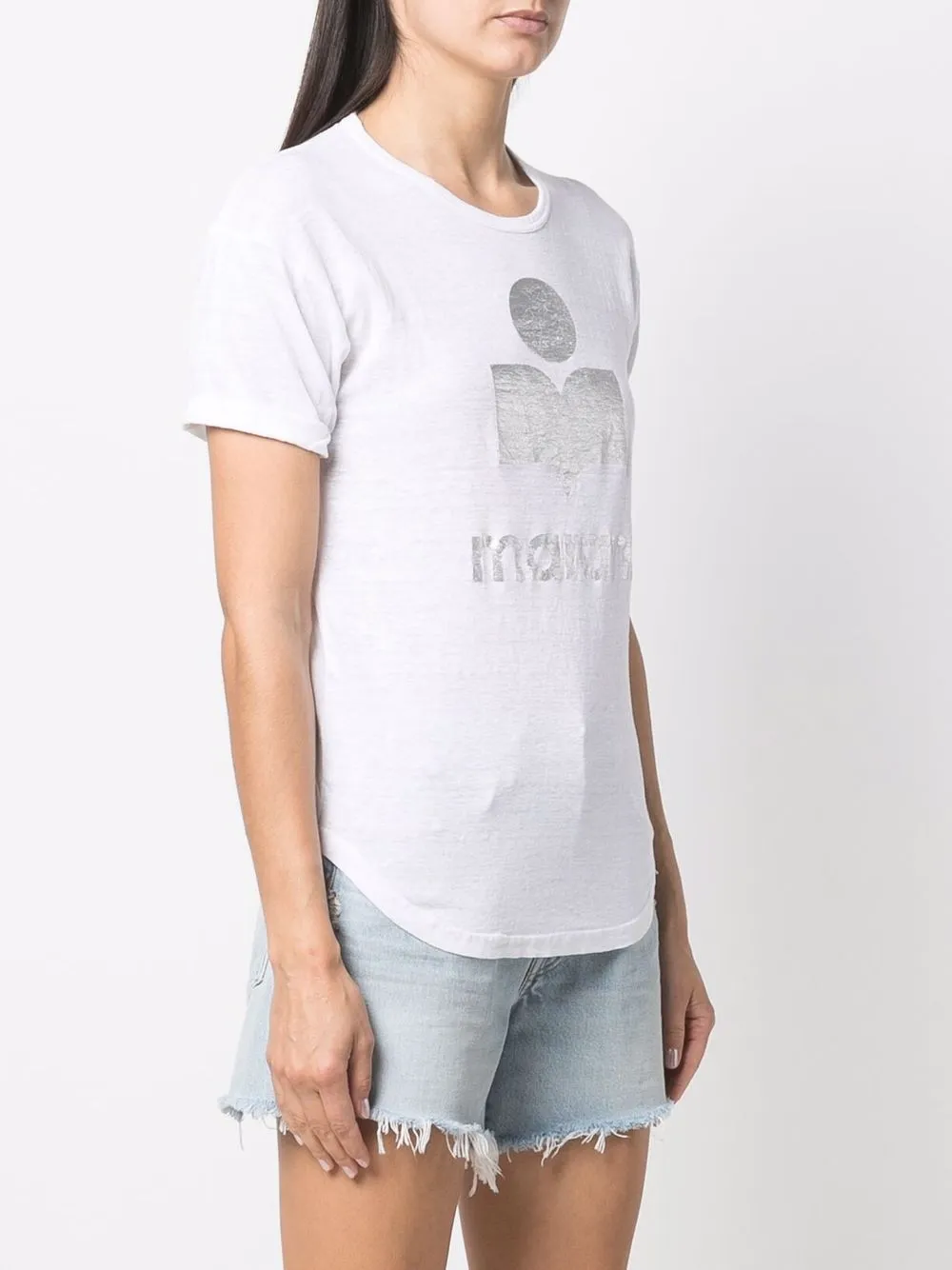 фото Isabel marant étoile футболка koldi с логотипом