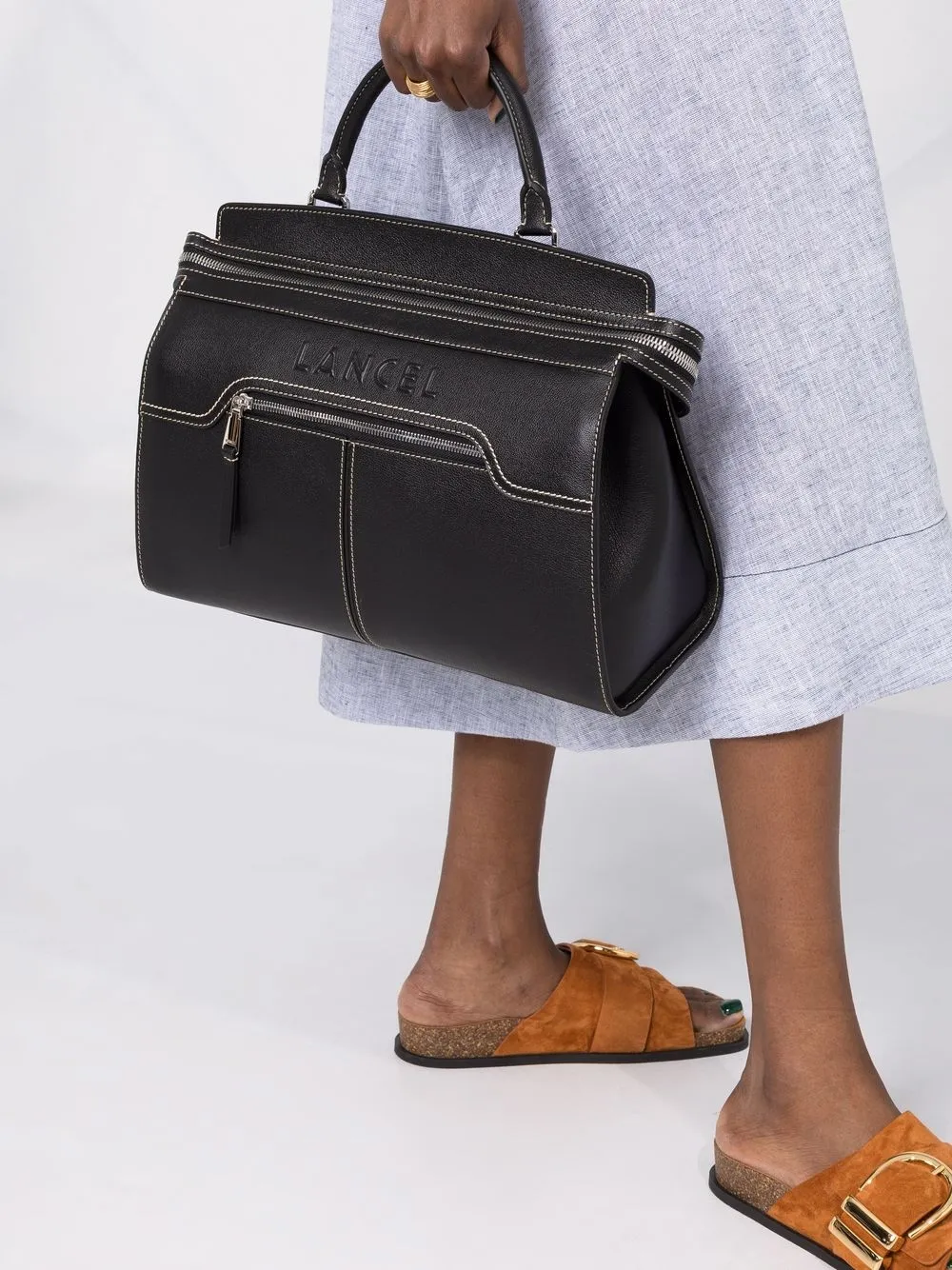 фото Lancer большая сумка-тоут inès de lancel