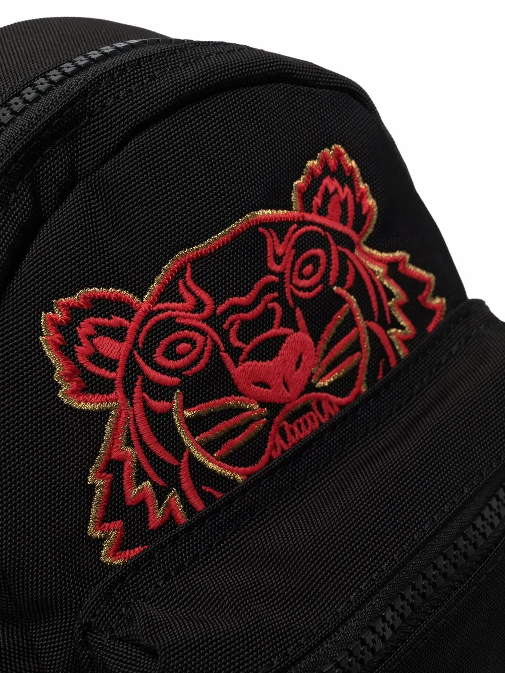 фото Kenzo мини-рюкзак с вышивкой tiger