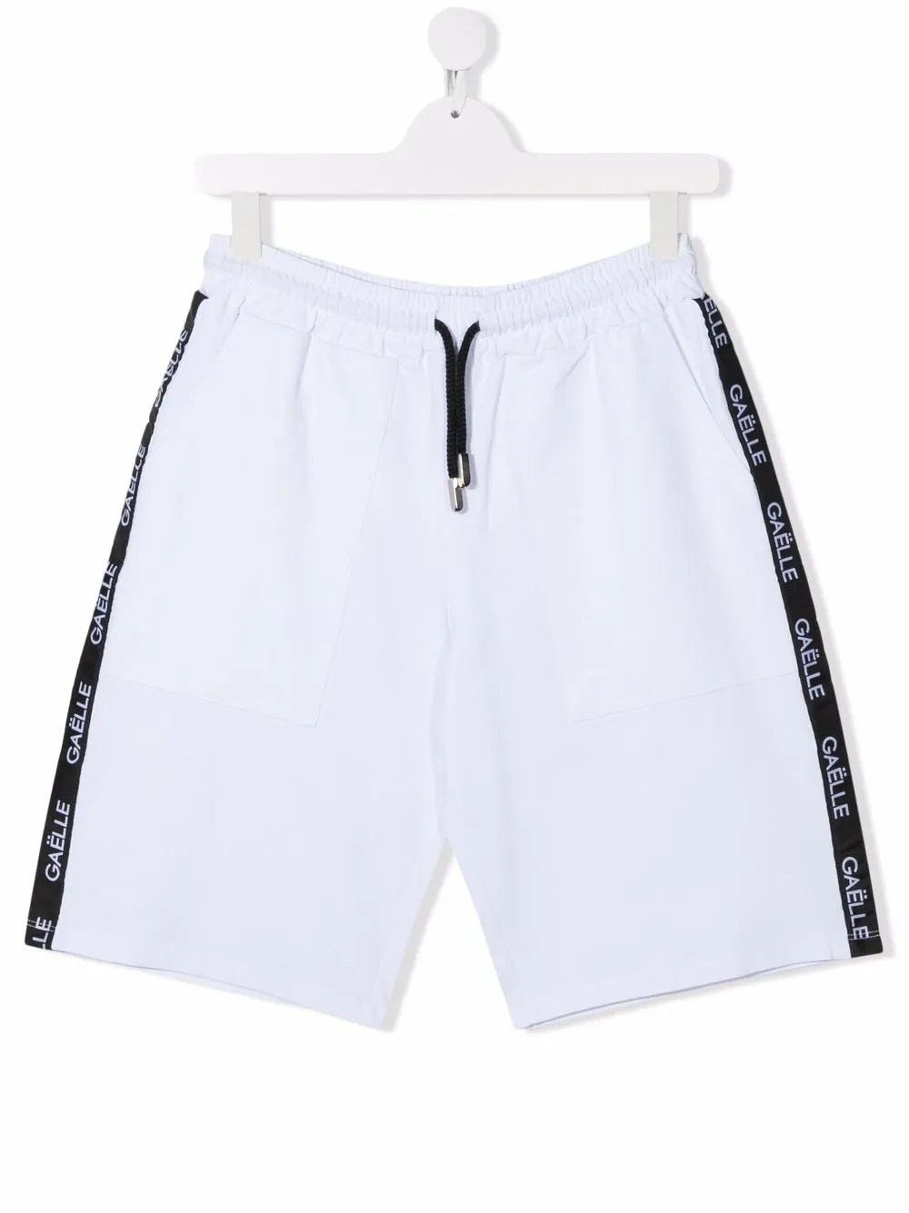фото Gaelle paris kids спортивные шорты с логотипом и кулиской