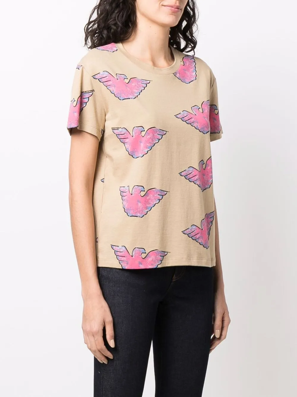 фото Emporio armani футболка с логотипом