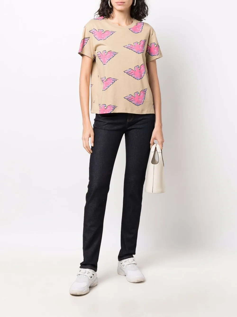 фото Emporio armani футболка с логотипом