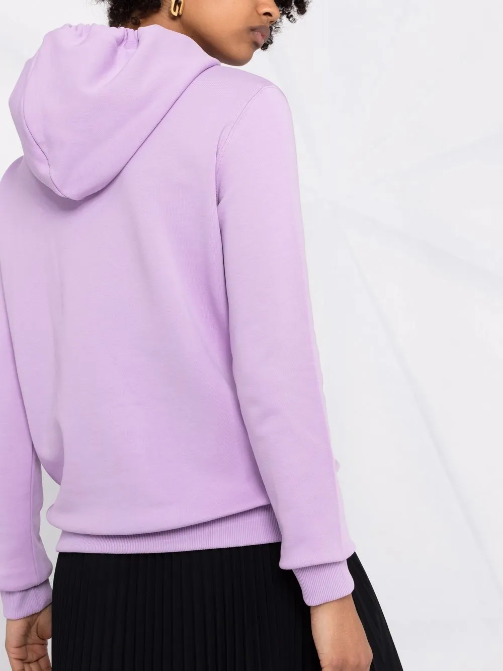 фото Versace jeans couture худи с цветочной вышивкой
