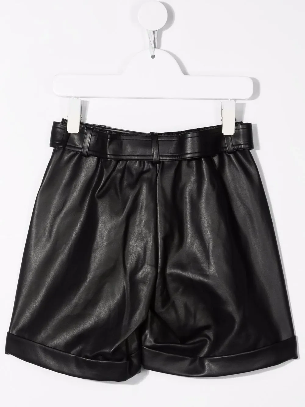 фото Twinset kids шорты из искусственной кожи