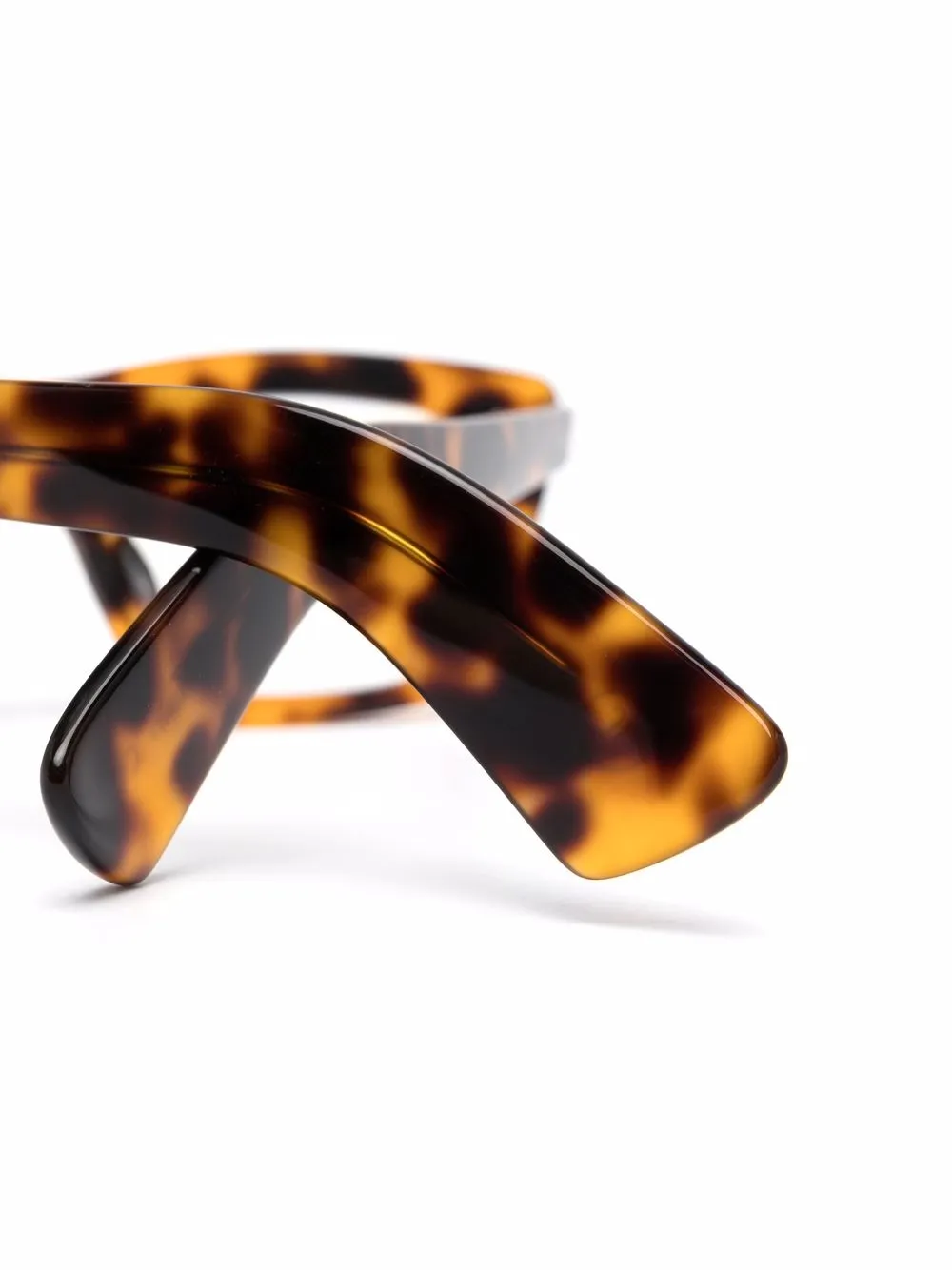 фото Lesca очки в квадратной оправе черепаховой расцветки