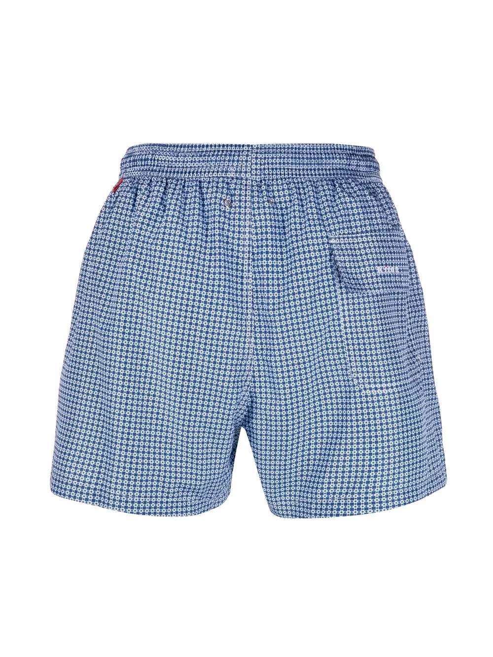 фото Kiton плавки-шорты с геометричным принтом