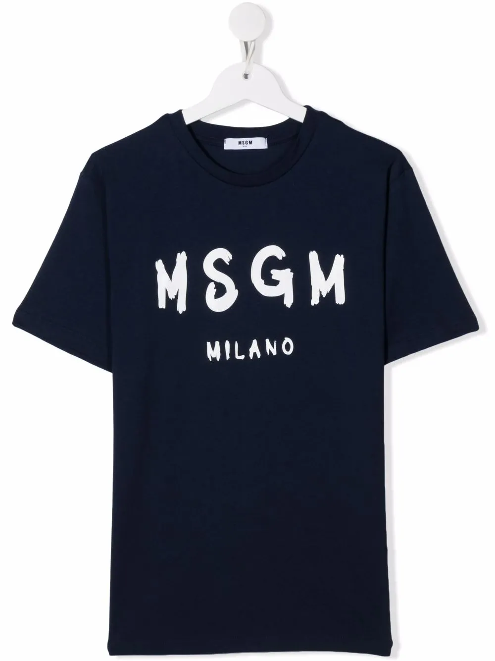 фото Msgm kids футболка с логотипом