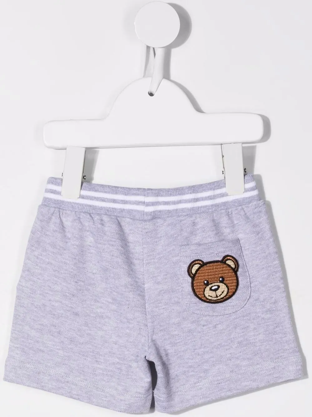 фото Moschino kids шорты с вышитым логотипом