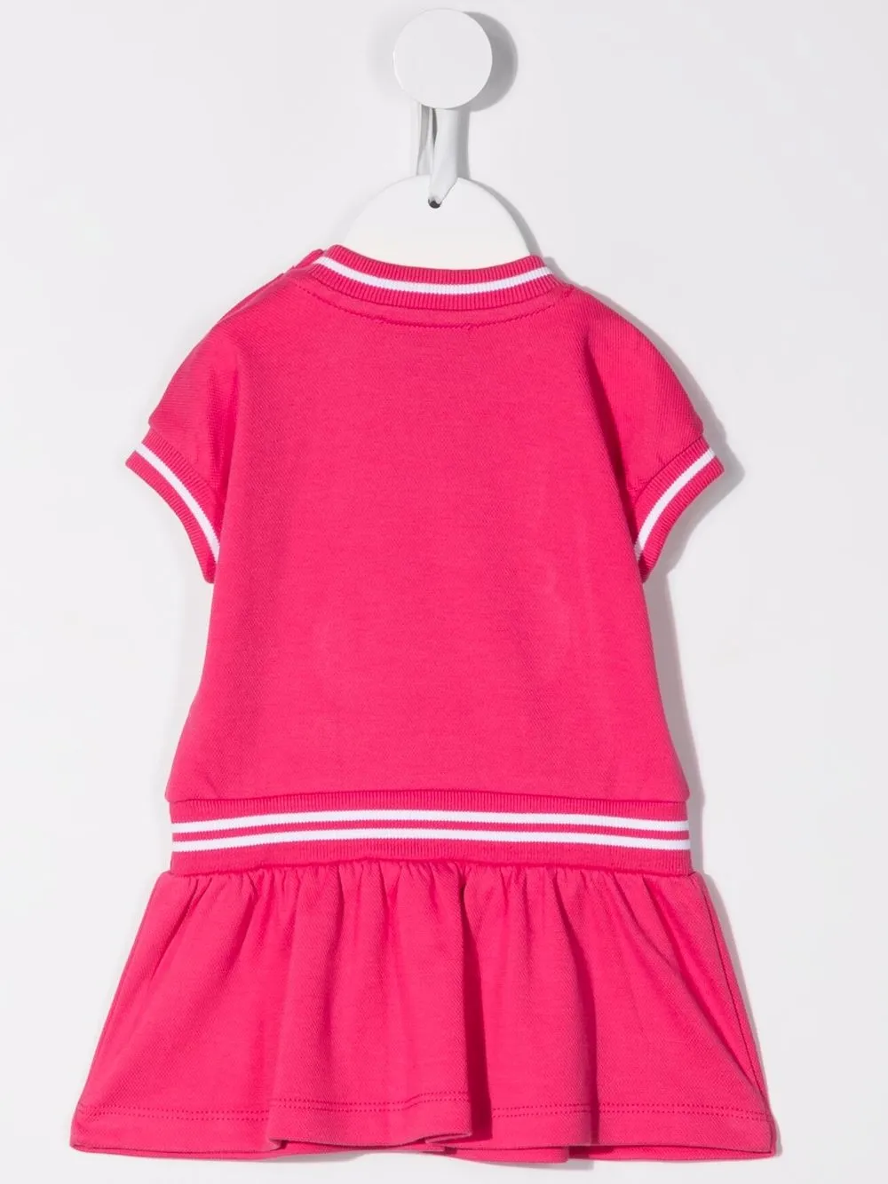 фото Moschino kids платье-футболка teddy с вышитым логотипом