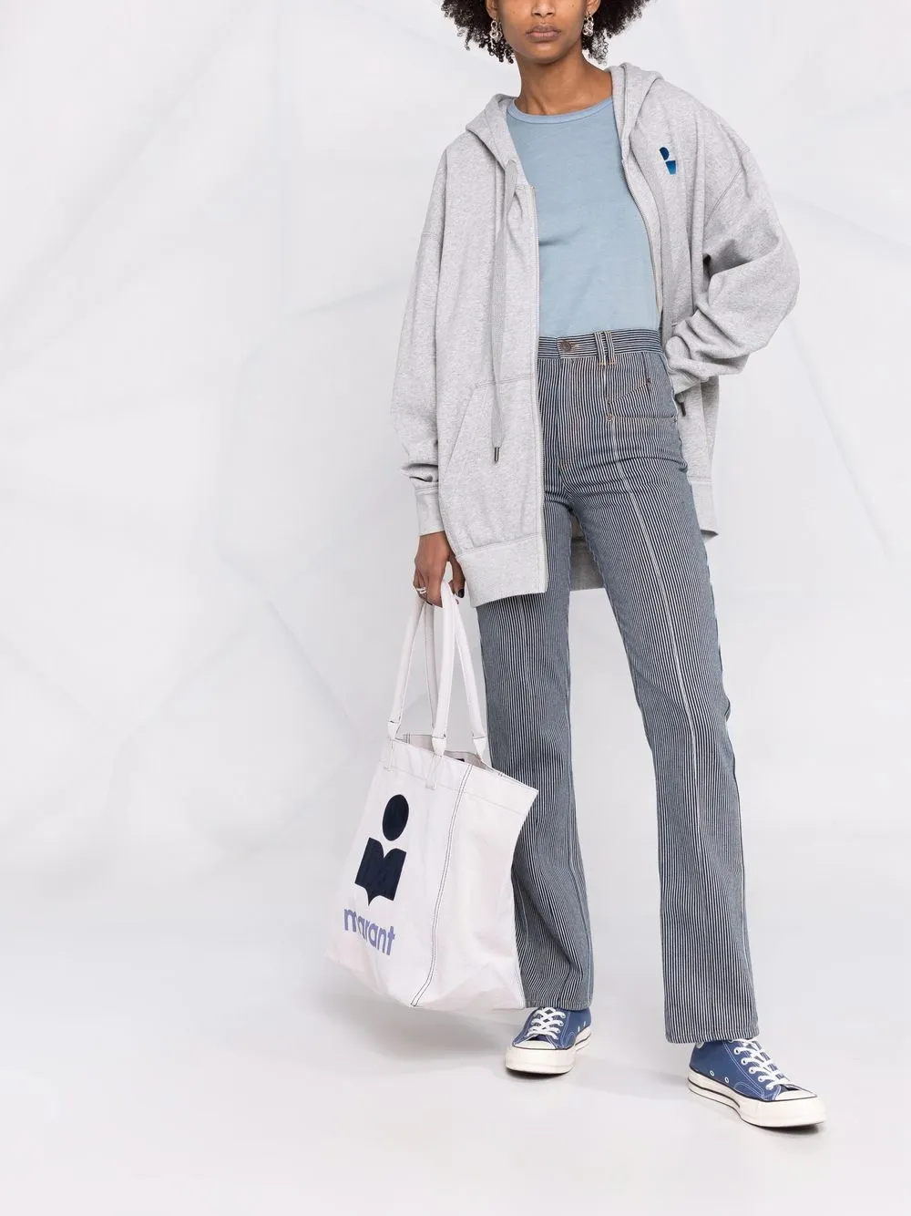 фото Isabel marant брюки в полоску