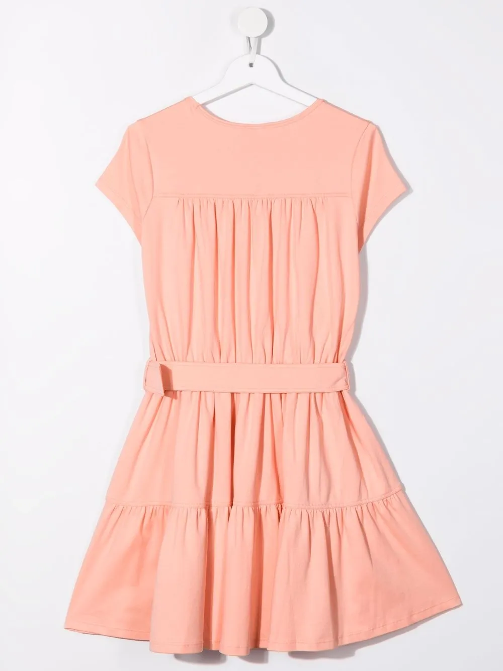фото Chloé kids платье со сборками и логотипом