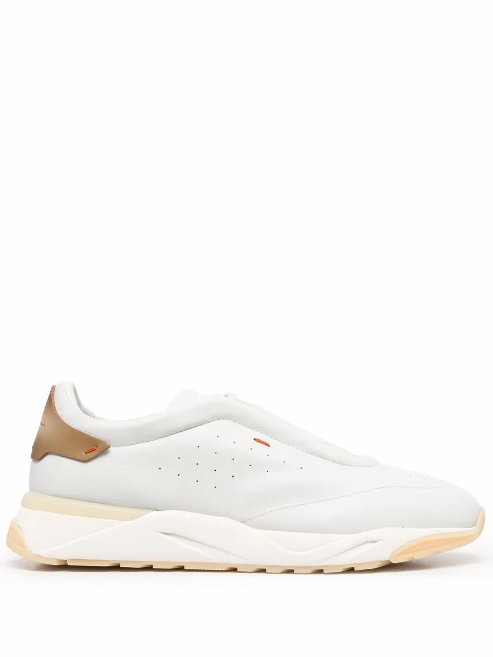Santoni tenis con perforaciones - Gris
