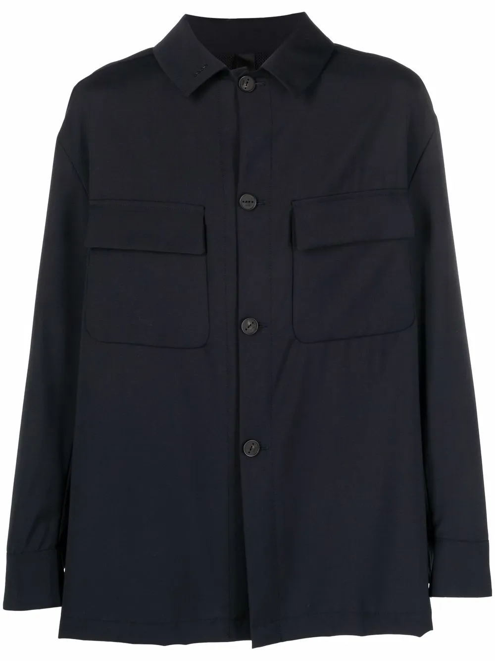 Hevo sobrecamisa con botones - Negro