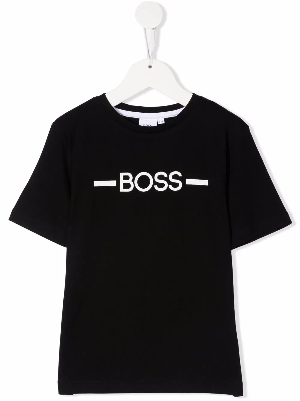 BOSS Kidswear logo print T-shirt - Black