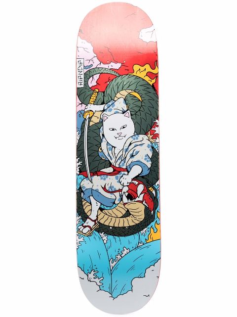 ripndip nermurari warrior 图案印花滑板