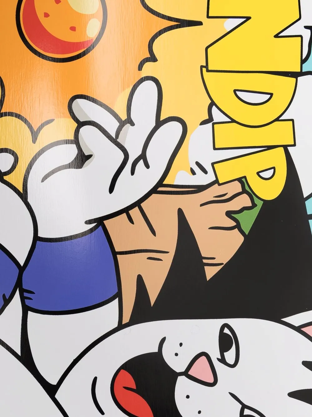 фото Ripndip дека для скейтборда nermku board с графичным принтом