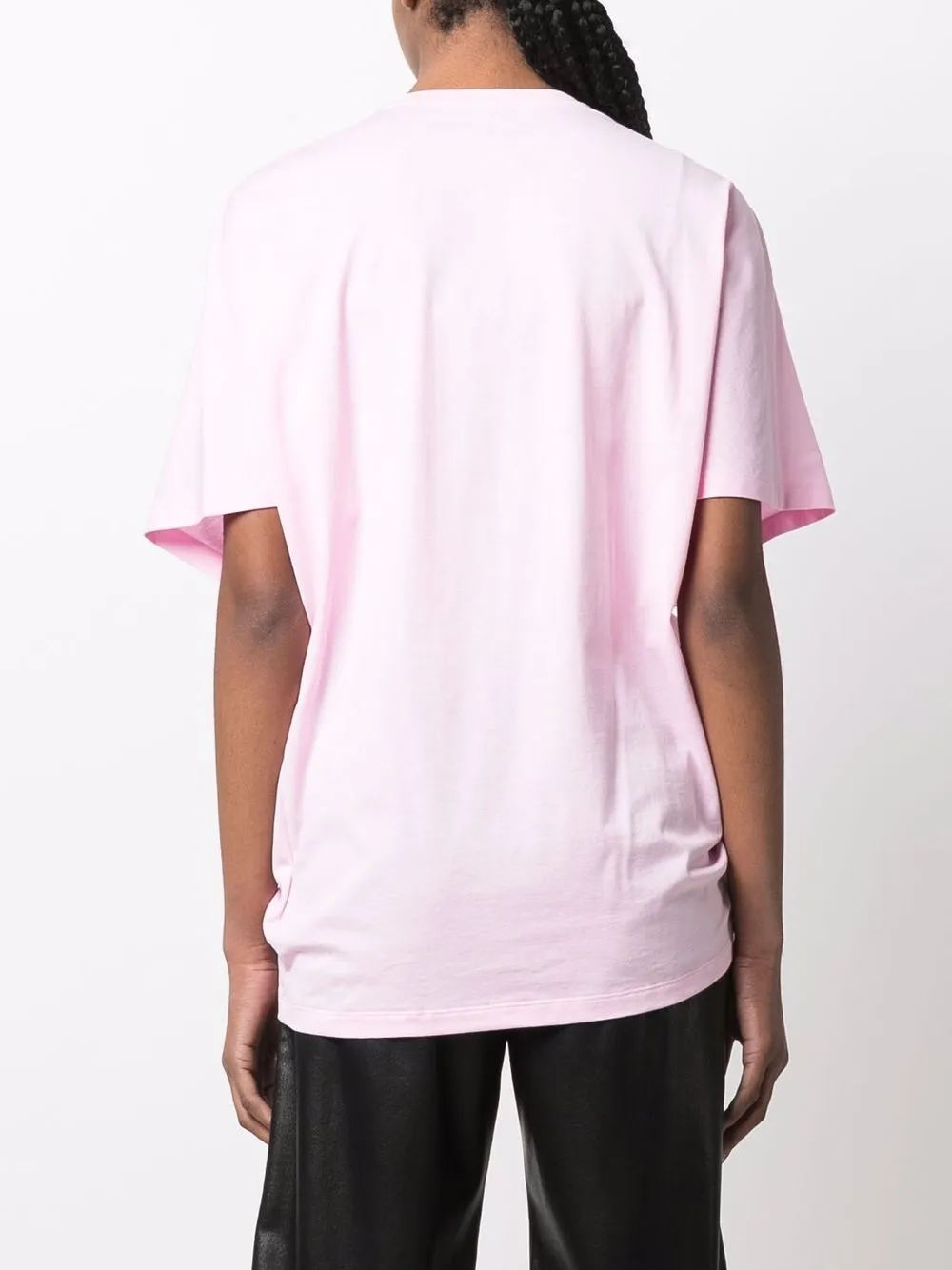 фото Versace футболка со сборками и декором medusa