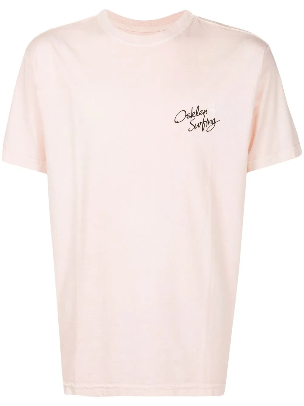 Osklen wave graphic print T-shirt - White