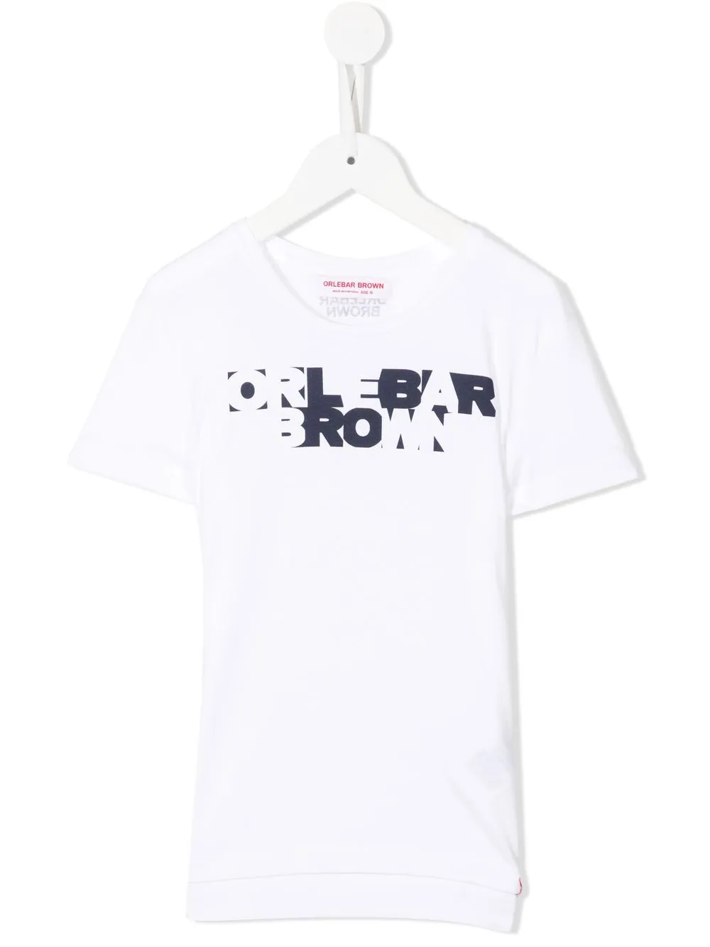 Orlebar Brown Kids logo-print cotton T-shirt - White