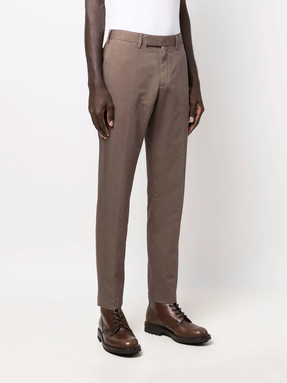 фото Ermenegildo zegna узкие брюки строгого кроя