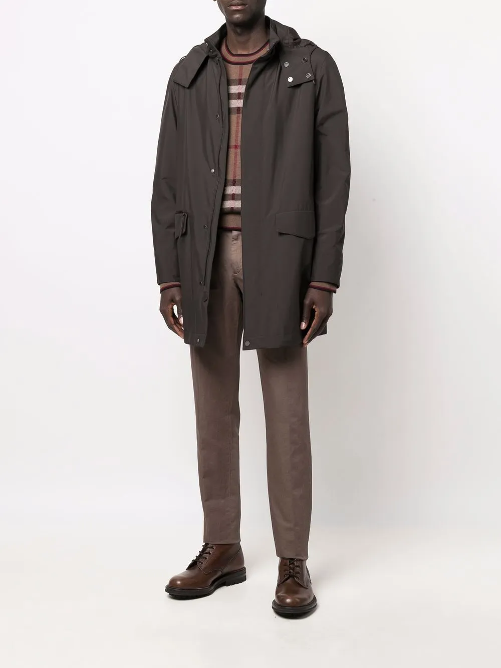 фото Ermenegildo zegna узкие брюки строгого кроя