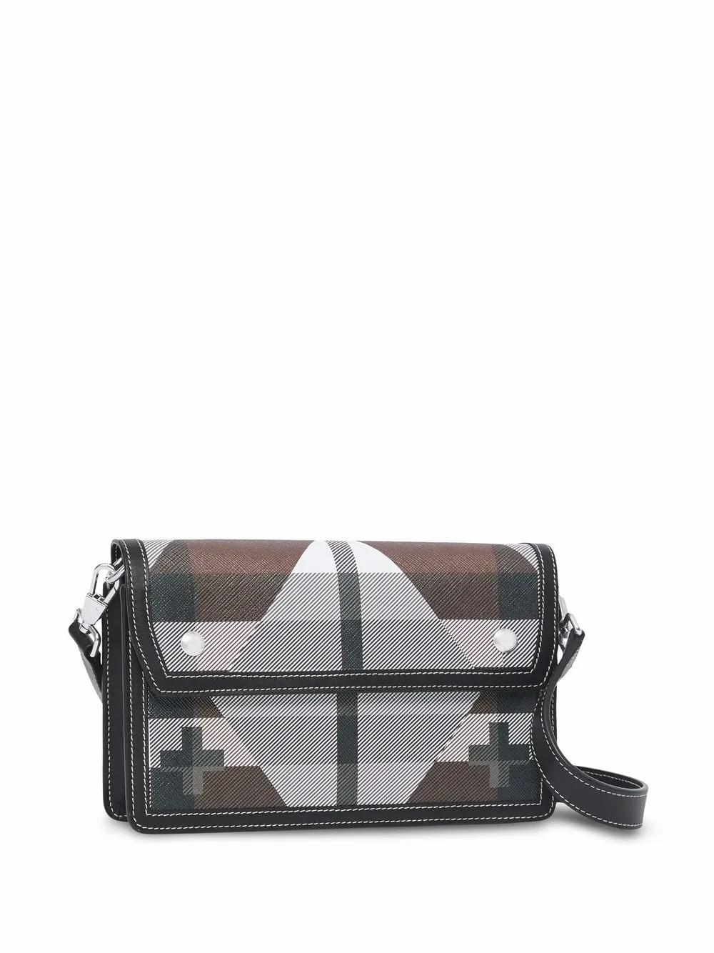фото Burberry сумка через плечо в клетку