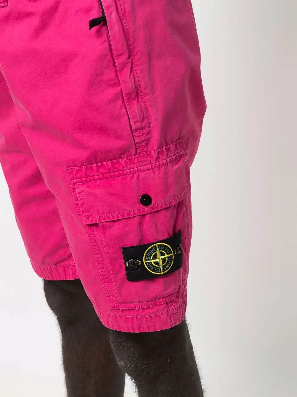 фото Stone island шорты-бермуды с логотипом compass