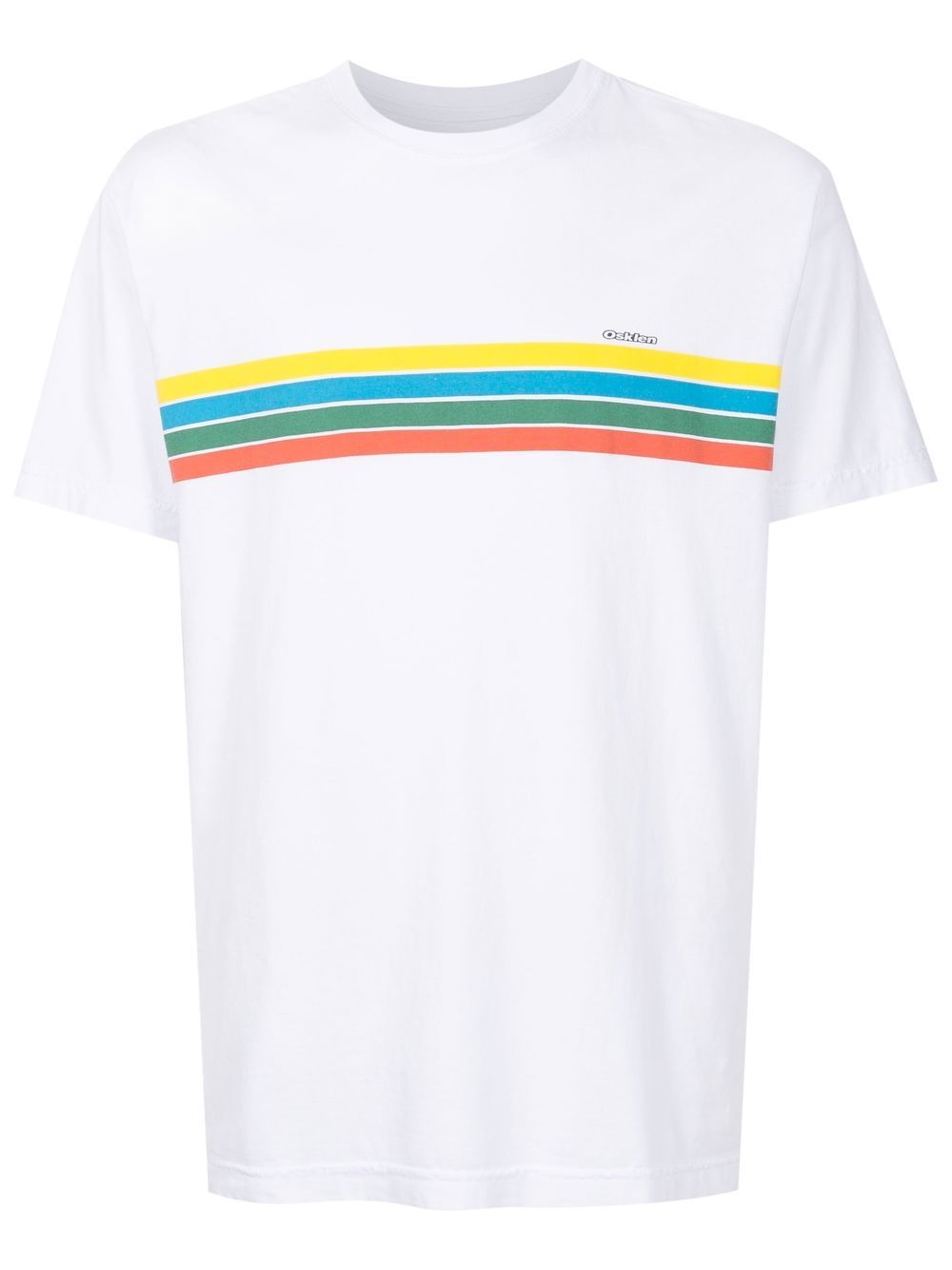 Osklen Stripe Print T Shirt Farfetch