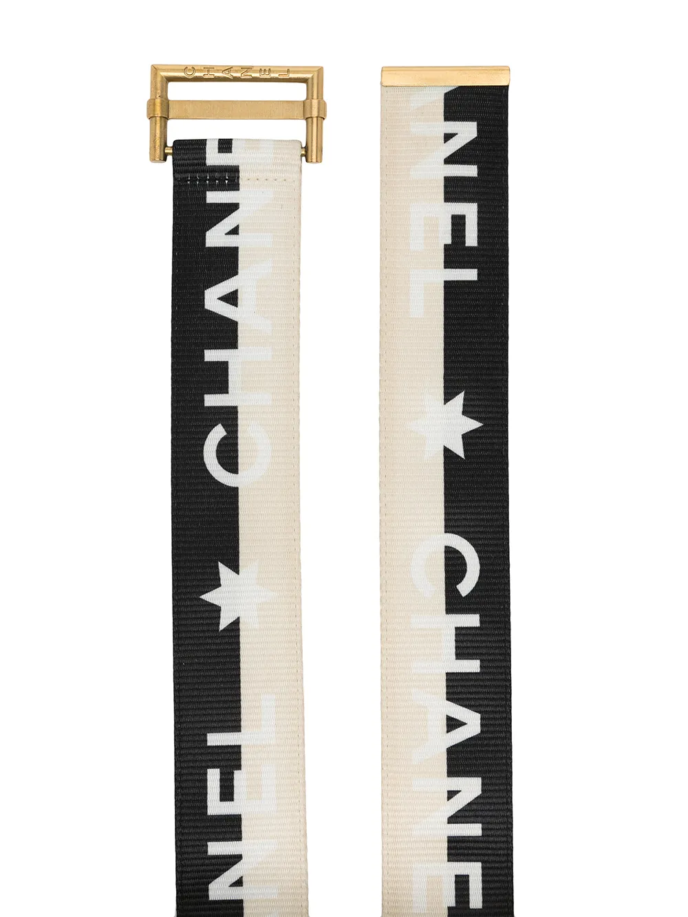 фото Chanel pre-owned ремень 2001-го года с логотипом