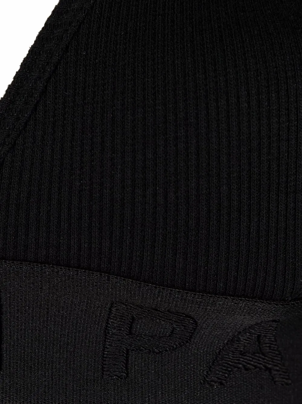 фото Balmain укороченный топ с длинными рукавами