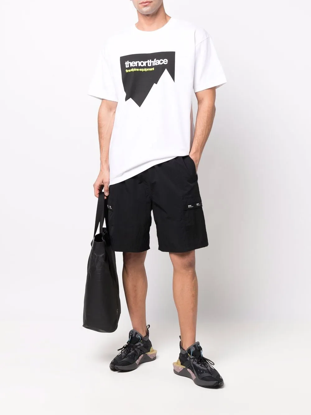 фото The north face футболка с логотипом