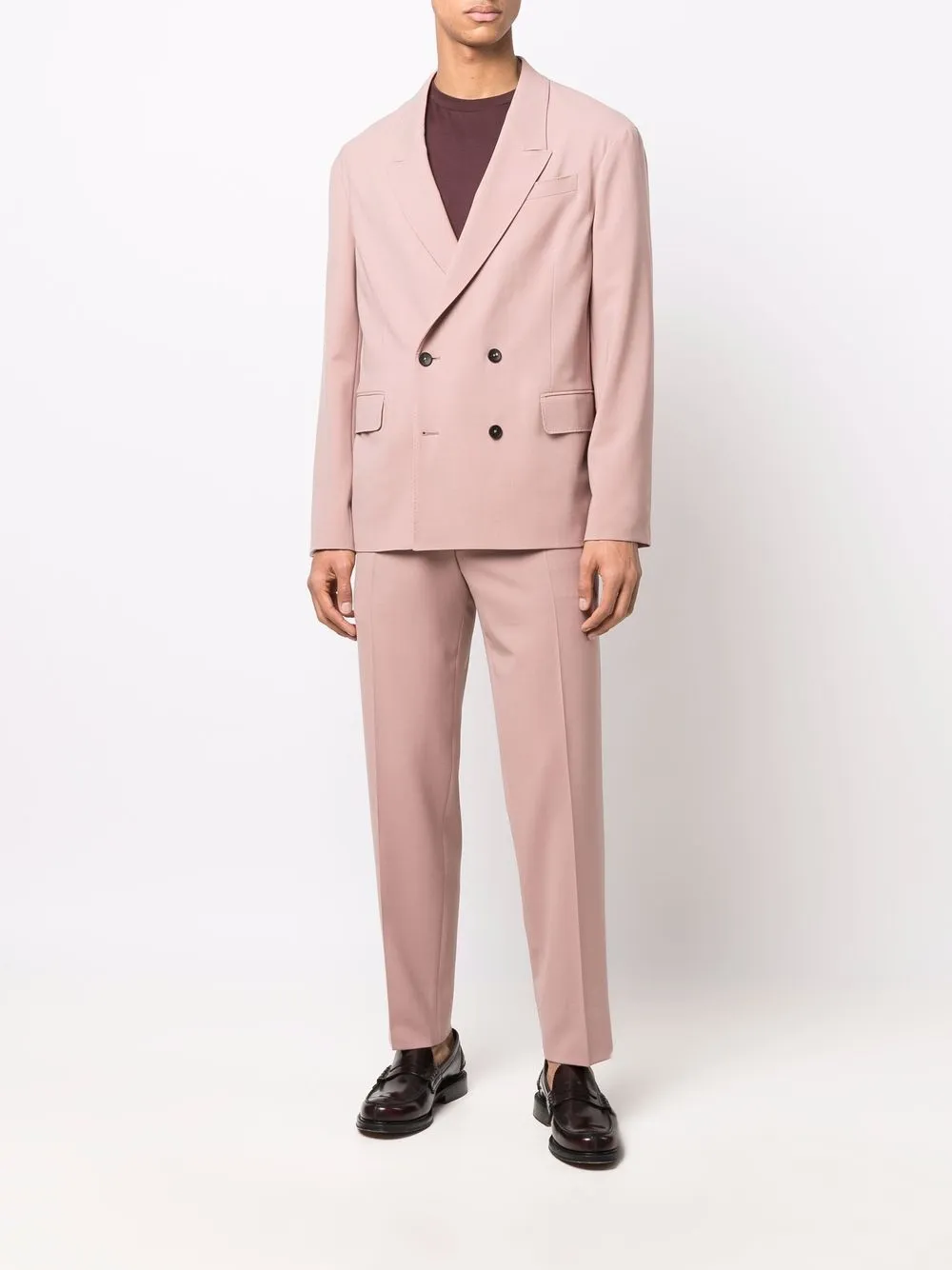 фото Z zegna костюм-двойка с двубортным пиджаком